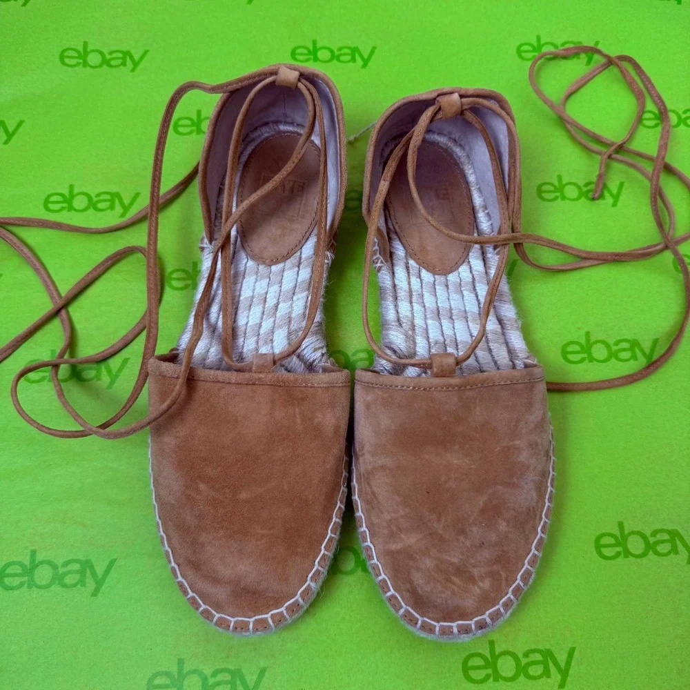 Frye suede espadrille